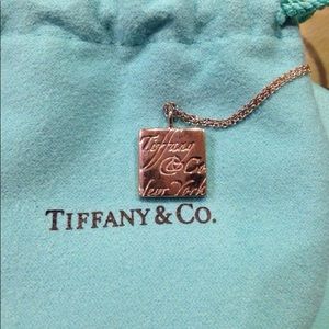 Tiffany square pendant